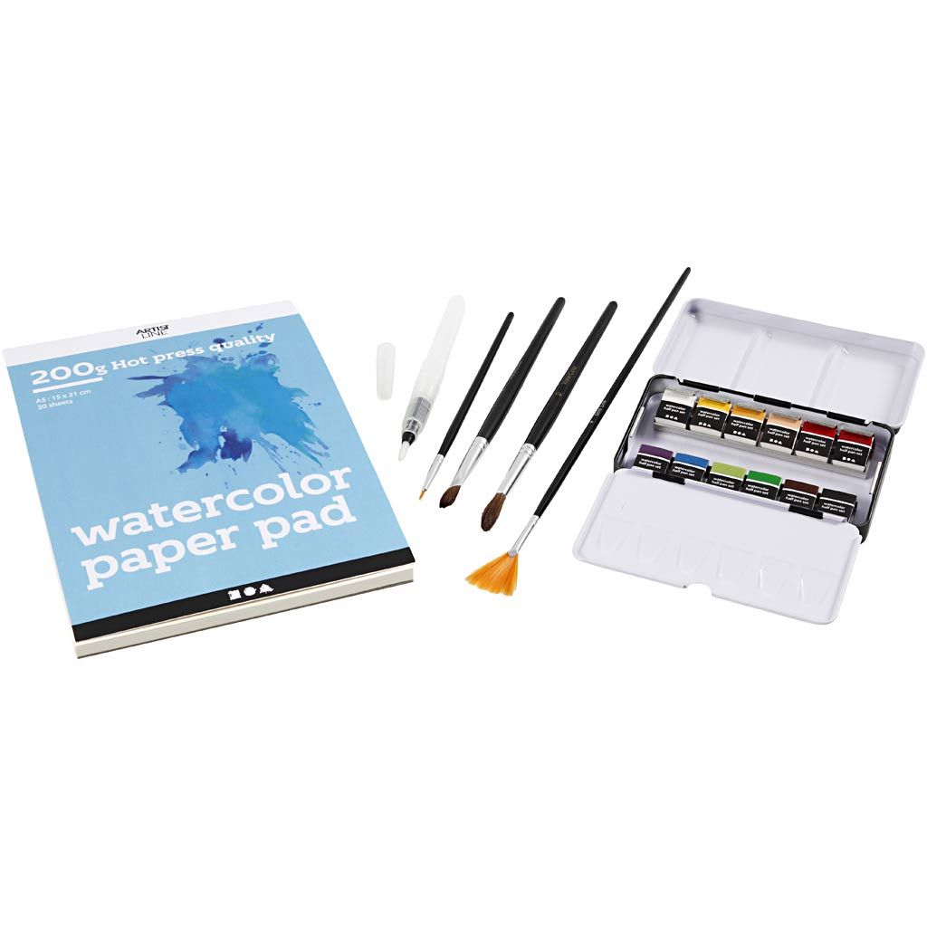 Start DIY Kit Akvarel fra Creativ Company