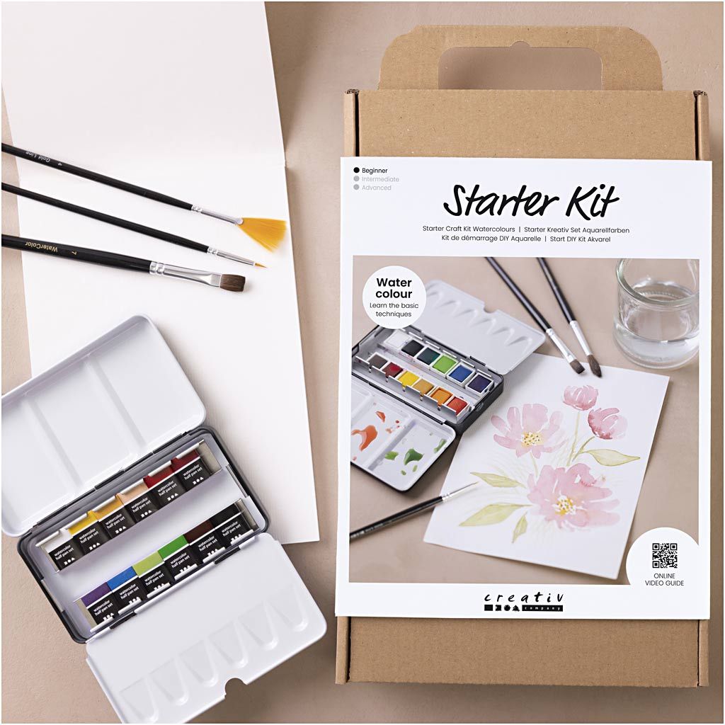 Start DIY Kit Akvarel fra Creativ Company