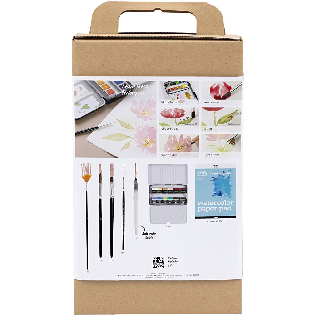 Start DIY Kit Akvarel fra Creativ Company
