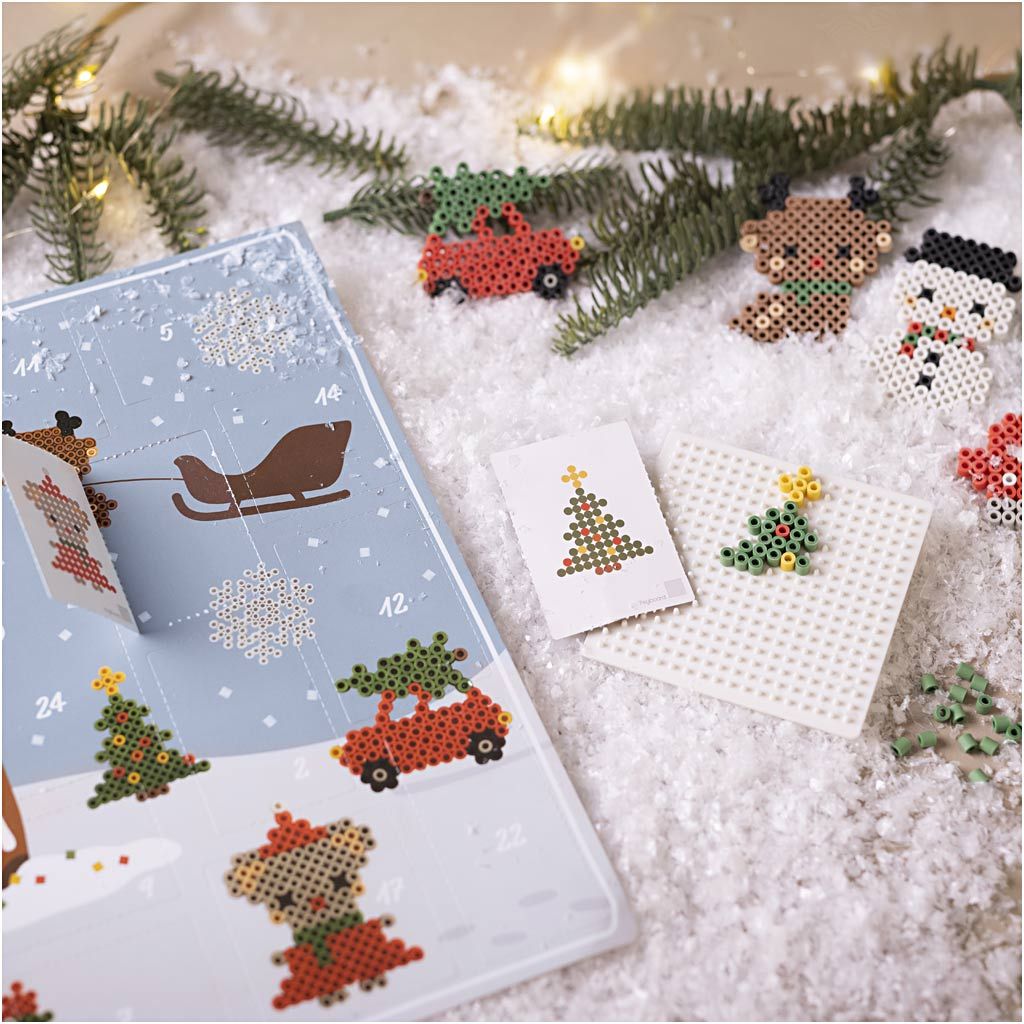 NABBI BioBeads Julekalender – 24 designs fra Creativ Company