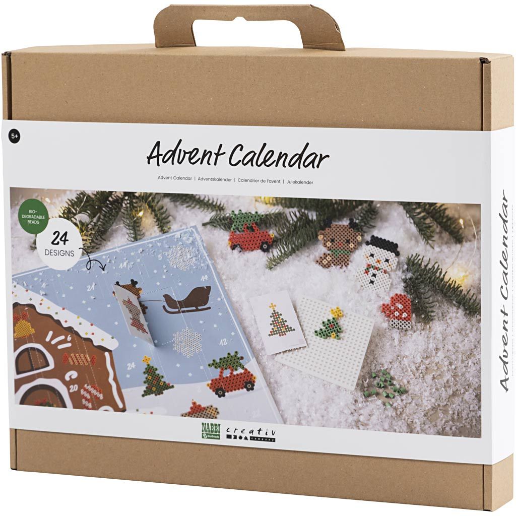 NABBI BioBeads Julekalender – 24 designs fra Creativ Company