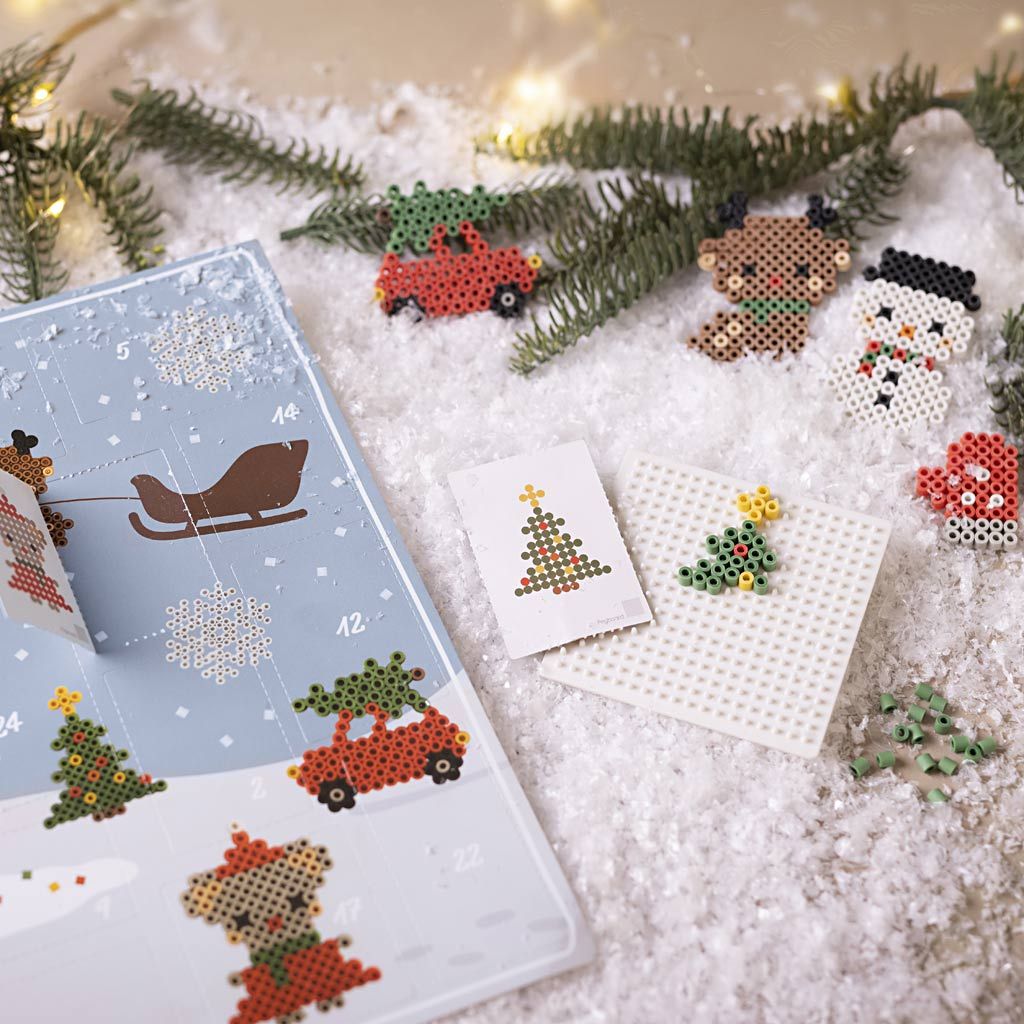NABBI BioBeads Julekalender – 24 designs fra Creativ Company
