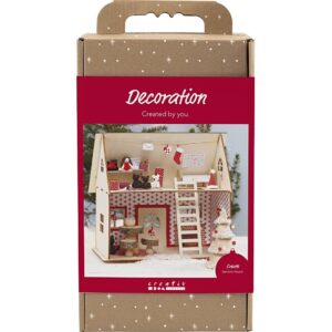 DIY Kit Julemandens Hus fra Creativ Company