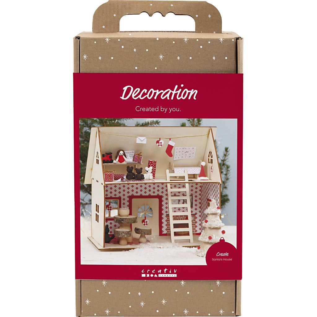 DIY Kit Julemandens Hus billede