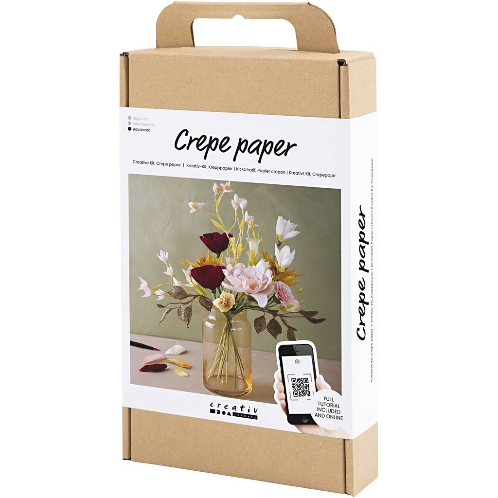 DIY Kit Crepepapir Buket fra Creativ Company