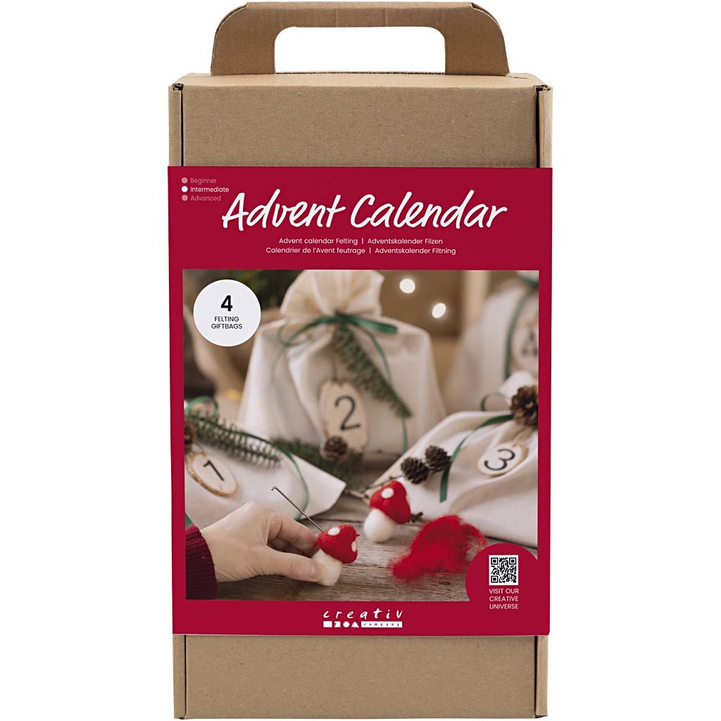 Adventskalender Filtning fra Creativ Company