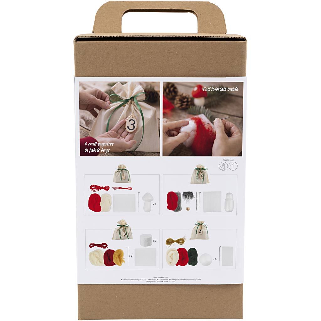 Adventskalender Filtning fra Creativ Company