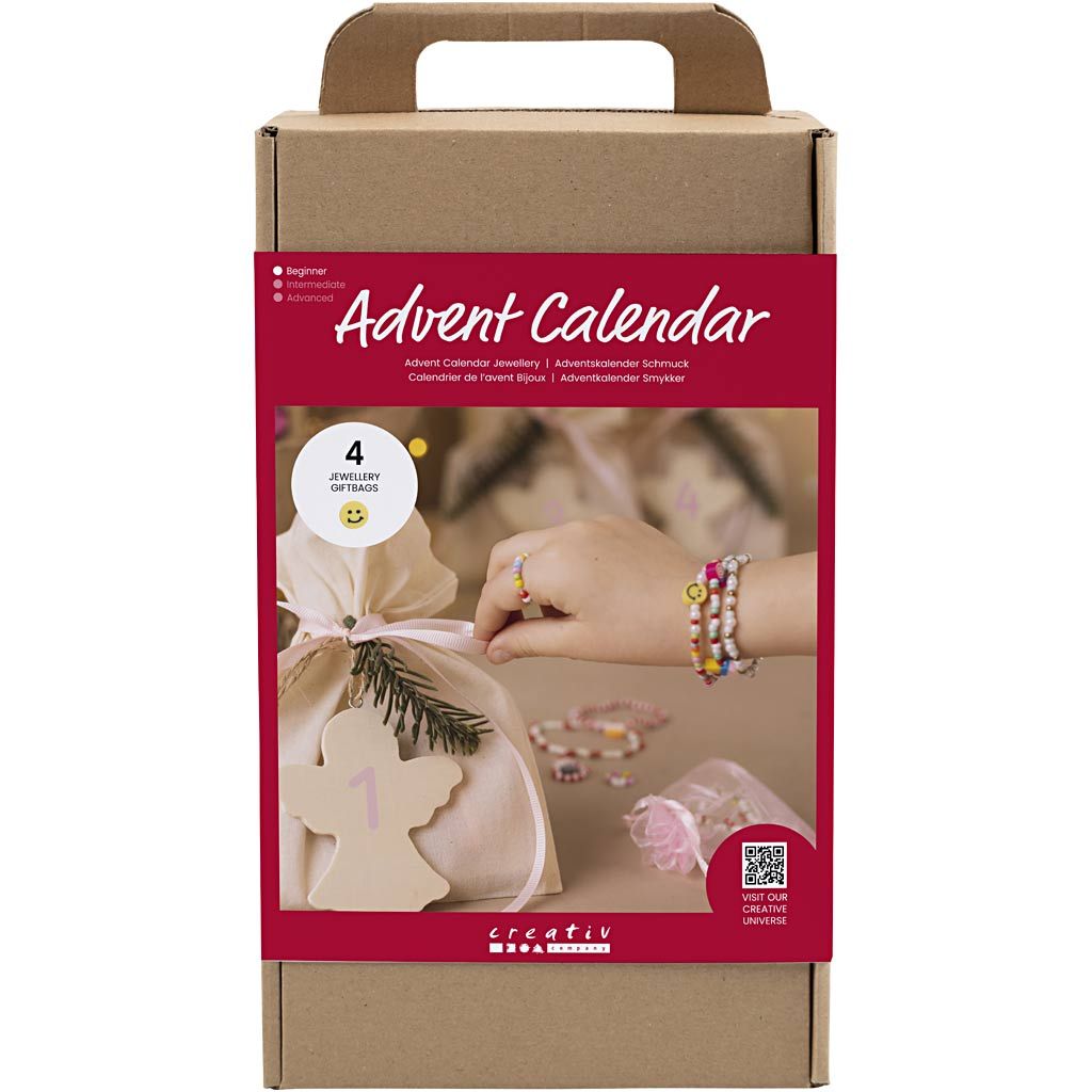 Adventskalender Smykker fra Creativ Company