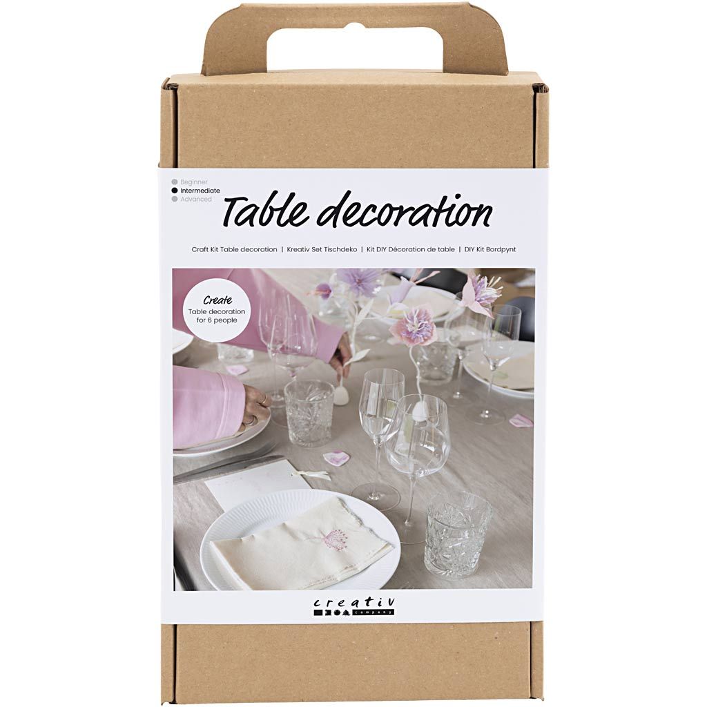 DIY Kit Bordpynt – Pastelfarver fra Creativ Company