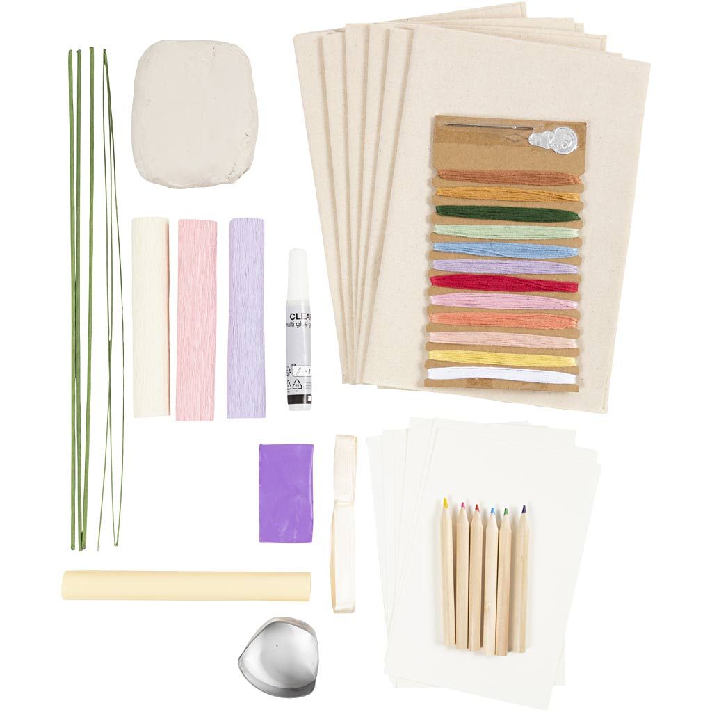 DIY Kit Bordpynt – Pastelfarver fra Creativ Company