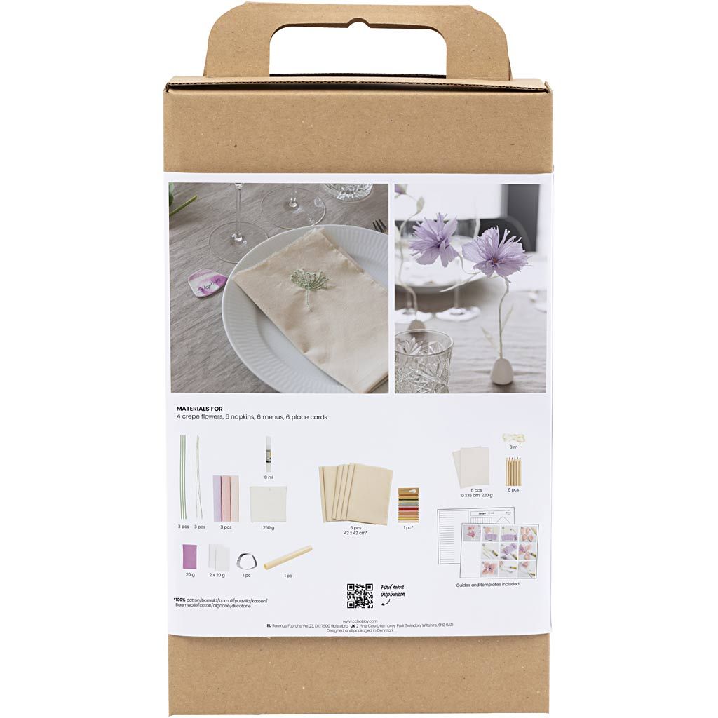 DIY Kit Bordpynt – Pastelfarver fra Creativ Company