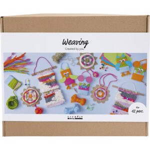 DIY Kit Vævning – Ugler, Mus og Vægophæng fra Creativ Company