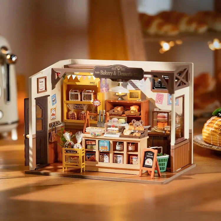 Rolife Becka’s Baking House DG161 | DIY miniaturebageri - Billede 2