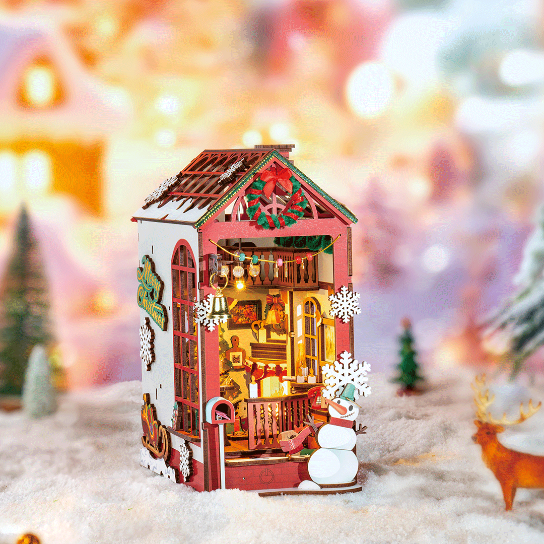 CHRISTMAS INDOOR SCENE