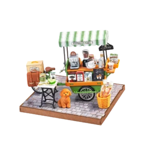 Rolife Aromatic Coffee Cart