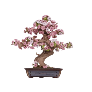 Rolife Sakura Bonsai TG415 - DIY bonsaitræ i træ